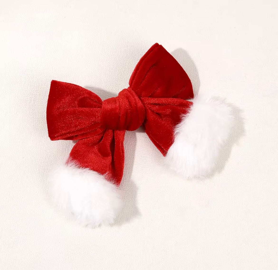 SANTA HAIR BOWS