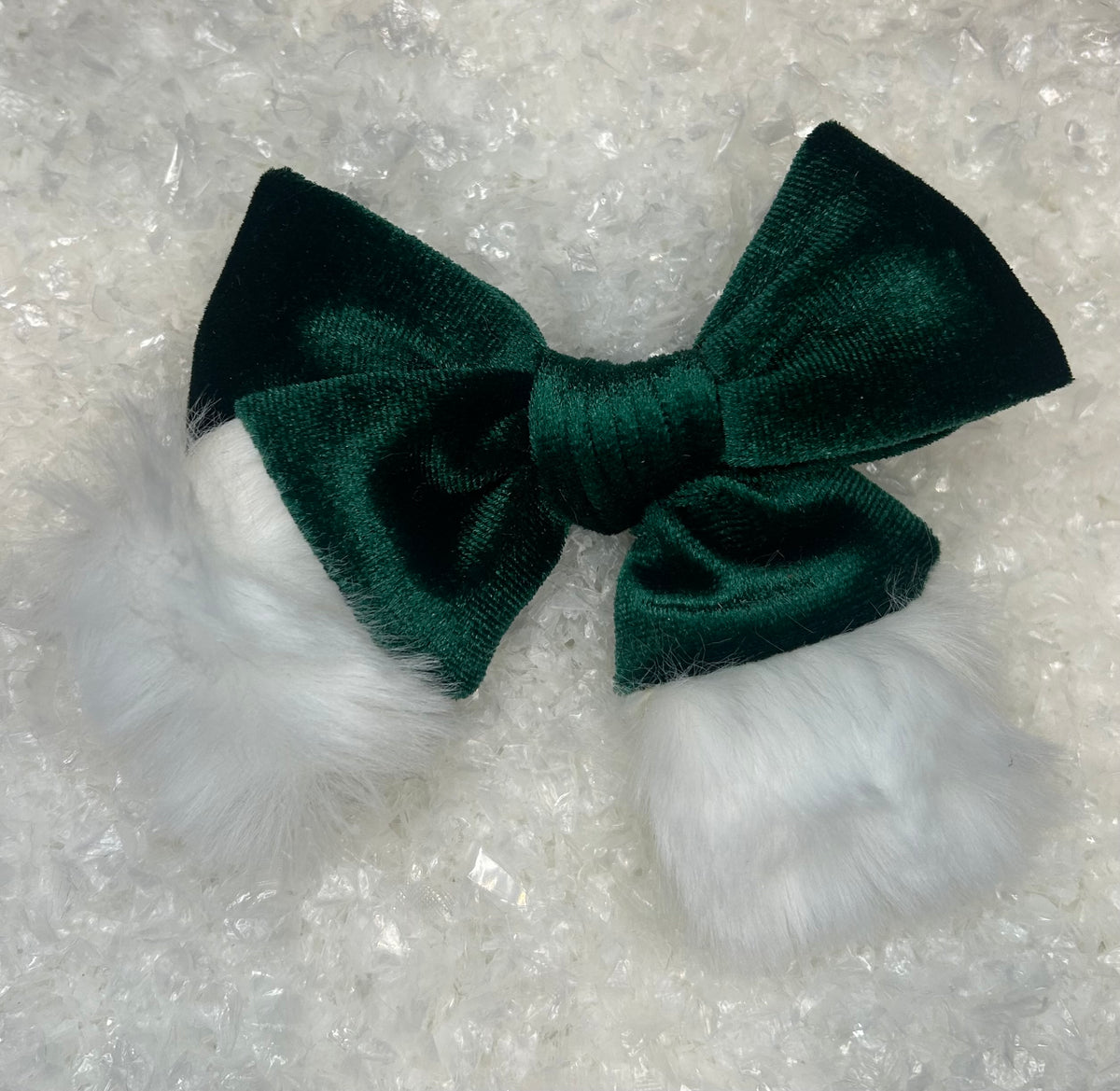SANTA HAIR BOWS