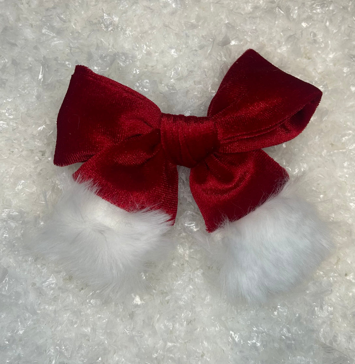 SANTA HAIR BOWS